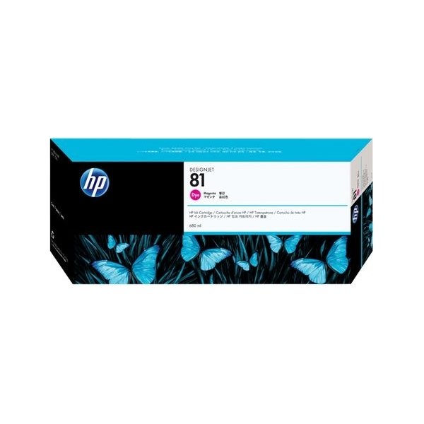 HP nr 81/C4932A bläckpatron, magenta
