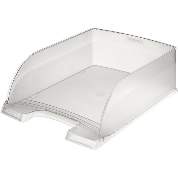 Leitz Plus Jumbo brevkorg, genomskinlig