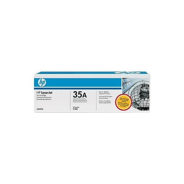 HP nr 35A/CB435A lasertoner, svart, 1500 s