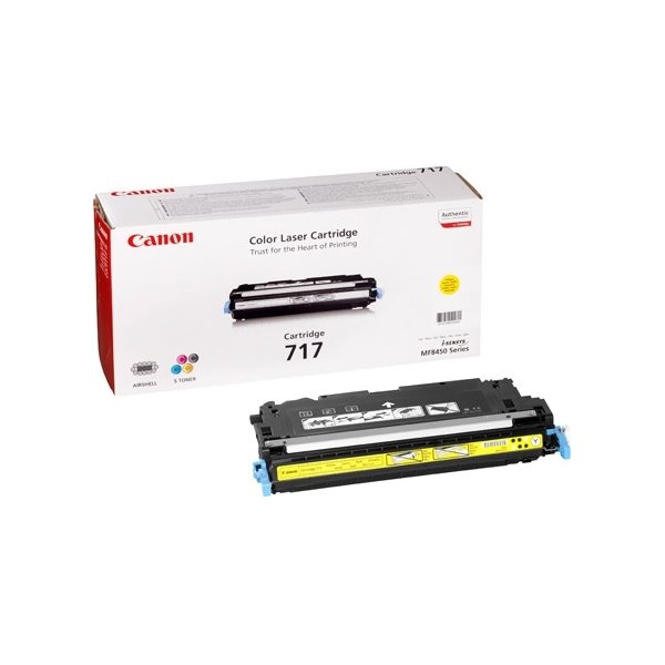 Canon nr.717Y/2575B002AA lasertoner, gul, 4000s