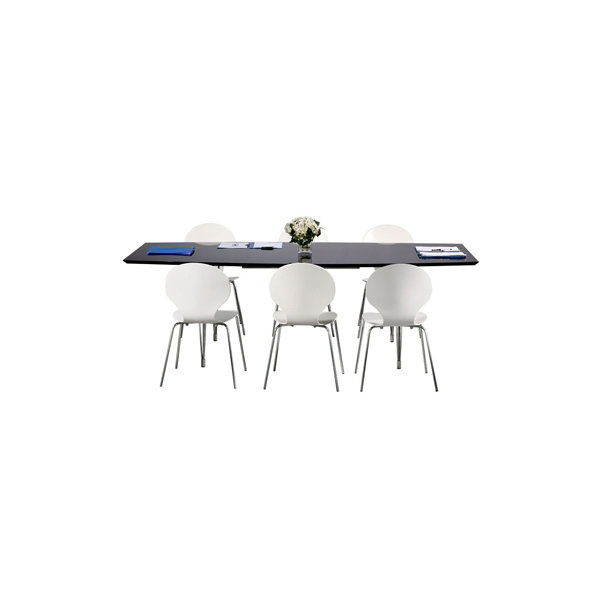 Thor konferensbord 240x110/90, svart