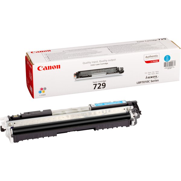 Lasertoner Canon CRG729/4369B002 Blå 1000 sidor