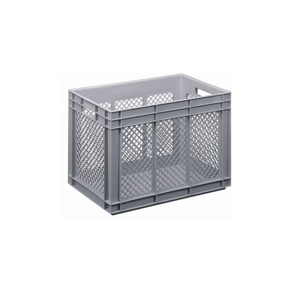 Lagerback, perforerad, 80 liter, (LxBxH) 60x40x42