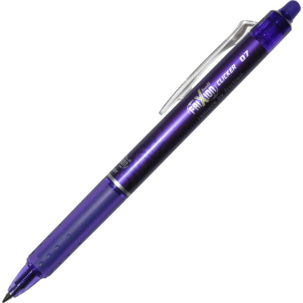 Pilot Frixion Clicker kuglepen, 0,7 mm, violet
