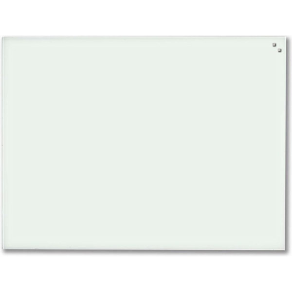 Naga magnetisk glastavla 60x80 cm, vit