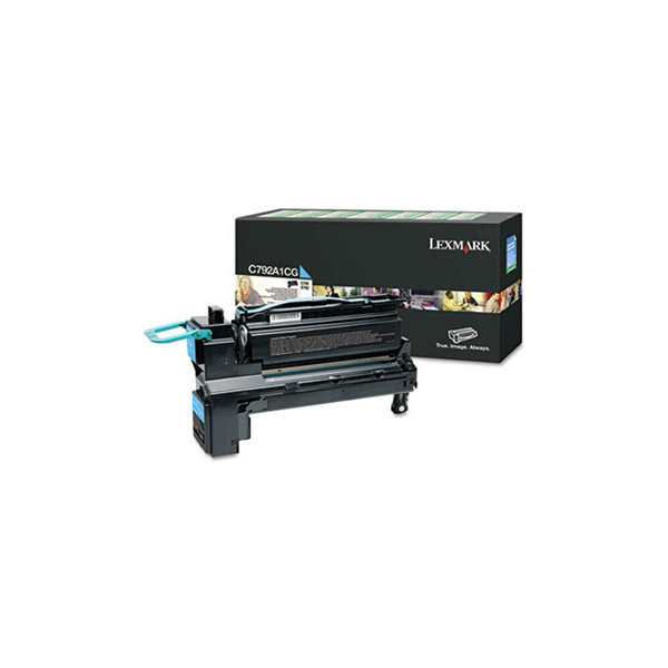 Lasertoner Lexmark C792A1CG Blå 6000 sidor
