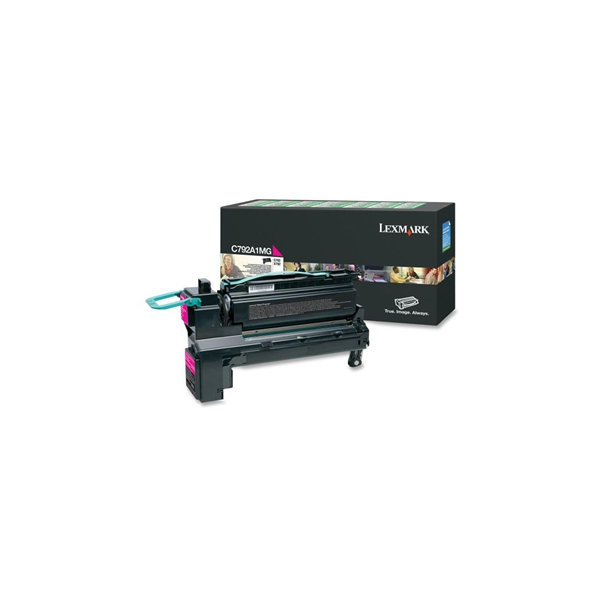 Lasertoner Lexmark C792A1MG Röd 6000 sidor