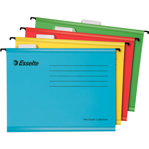 Hängmapp Esselte Classic Folio A4 Röd