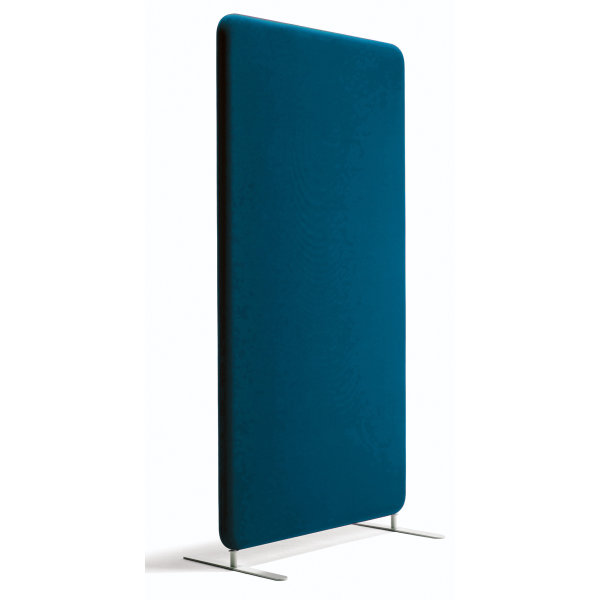 Abstracta softline skærmvæg blå B100xH136 cm