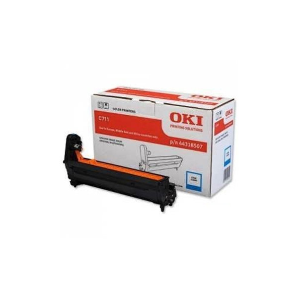 Lasertrumma OKI 44318507 Blå 20 000 sidor