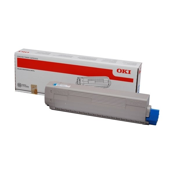 Lasertoner OKI 44844507 Cyan 10 000 sidor
