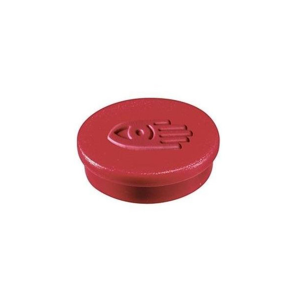 Legamaster magneter 20 mm, röd, 10 st