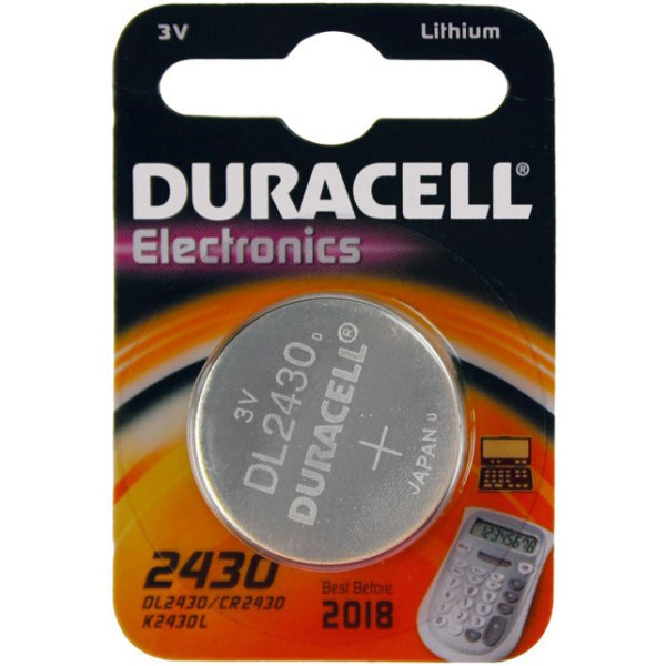 Duracell CR2430 3V knapcelle batteri