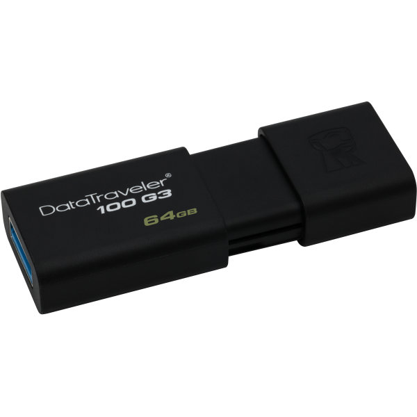 Kingston DataTraveler 100 G3 USB-nøgle 64GB