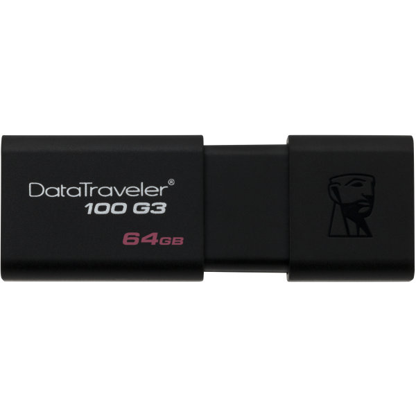 Kingston DataTraveler 100 G3 USB-nøgle 64GB