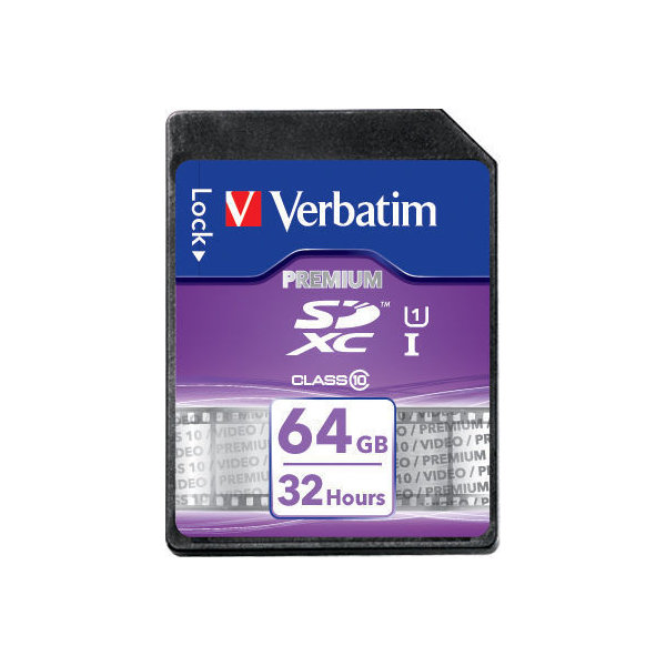 Verbatim SDXC 64 GB Class 10 minneskort
