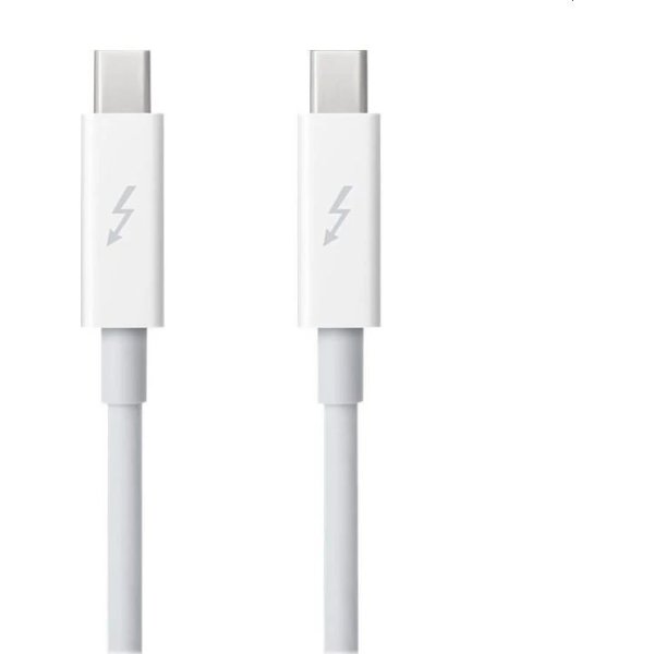 Apple Thunderbolt Kabel, 0,5 m, hvid