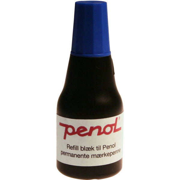 Penol refill till märkpenna 25 ml, blå