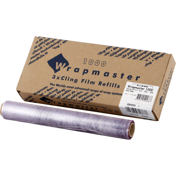 Hushållsfilm Wrapmaster 1000 PVC 3 rullar