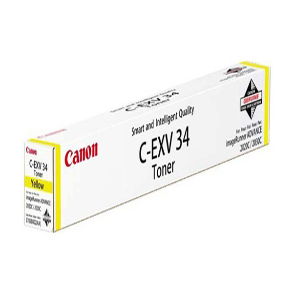 Lasertoner Canon C-EXV 34 Gul 19 000 sidor
