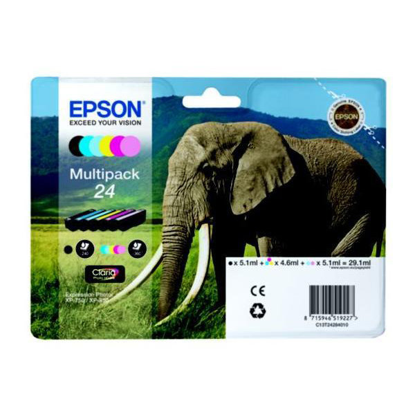 Bläckpatron Epson C13T24284010 Flerpack