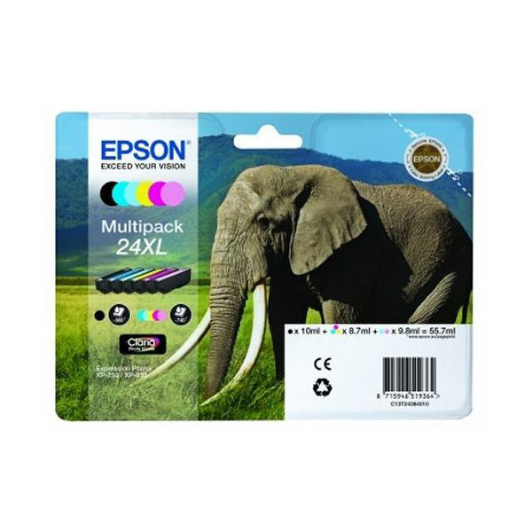 Bläckpatron Epson C13T24384010 XL Flerpack