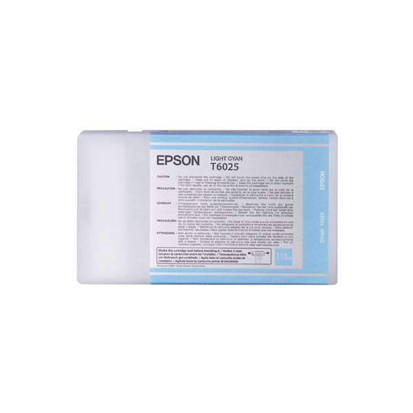 Epson C13T602500 bläckpatron, light cyan, 110 ml