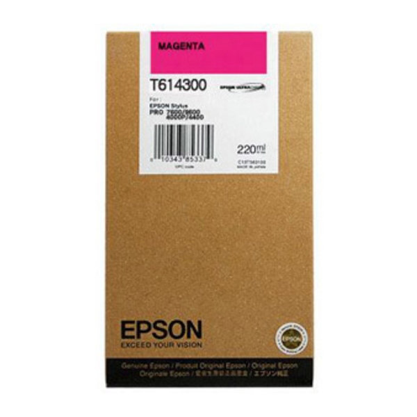 Epson C13T614300 bläckpatron, magenta, 220 ml