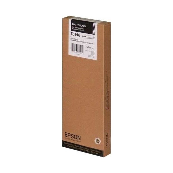 Bläckpatron Epson C13T614800 Mattsvart 220 ml