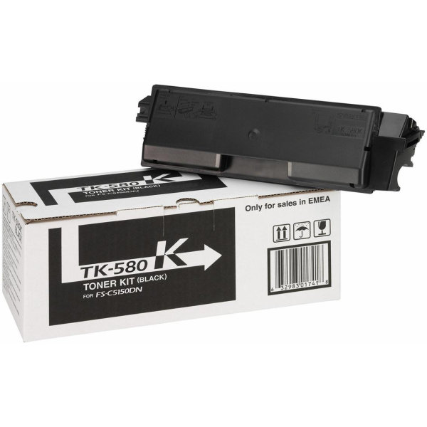 Lasertoner Kyocera TK-580K Svart 3500 sidor