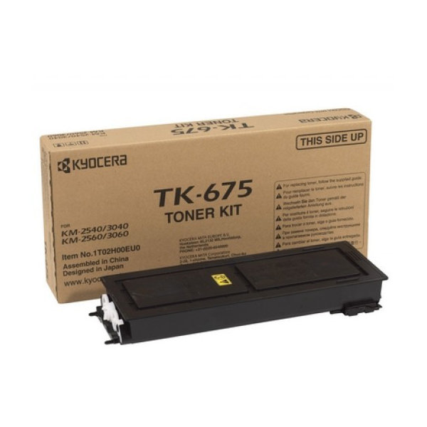 Lasertoner Kyocera TK-675 Svart 20 000 sidor