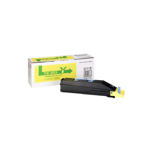Lasertoner Kyocera TK-855Y Gul 18 000 sidor