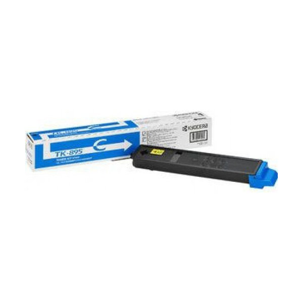Lasertoner Kyocera TK-895C Blå 6000 sidor