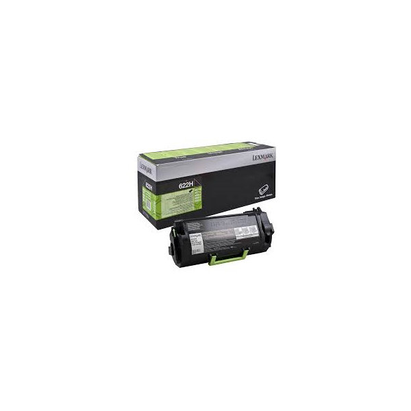 Lasertoner Lexmark 62D2H00 Svart 25 000 sidor