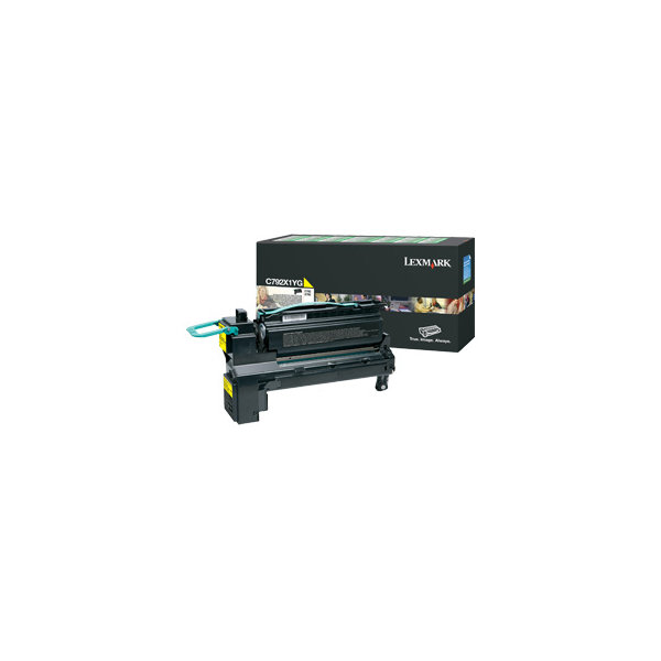 Lasertoner Lexmark C792X1YG Gul 20 000 sidor