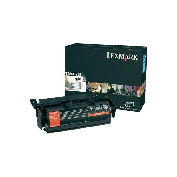 Lasertoner Lexmark T650H31E Svart 25 000 sidor