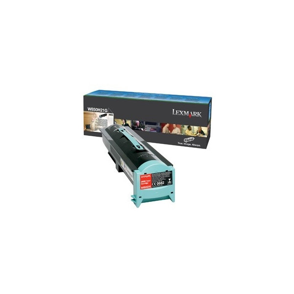 Lasertoner Lexmark W850H21G Svart 35 000 sidor