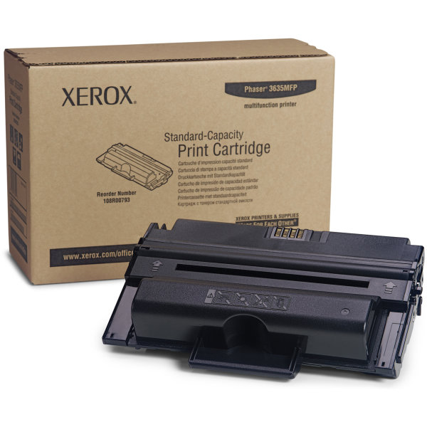 Lasertoner Xerox 108R00793 Svart 5000 sidor