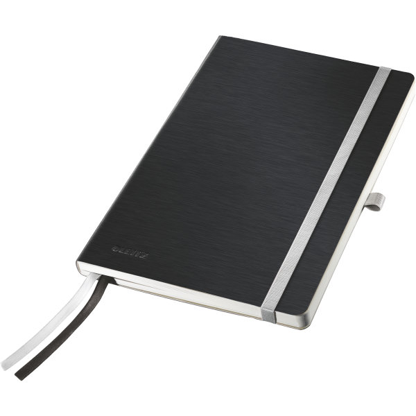 Leitz Style Anteckningsbok A5, linjerat, svart