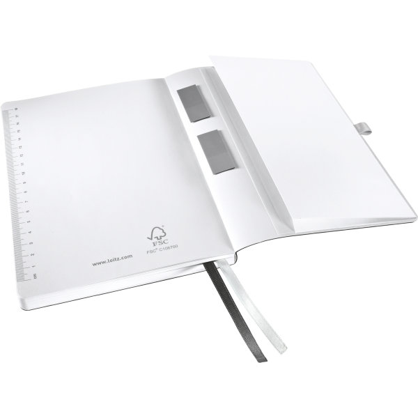 Leitz Style Anteckningsbok A5, linjerat, svart