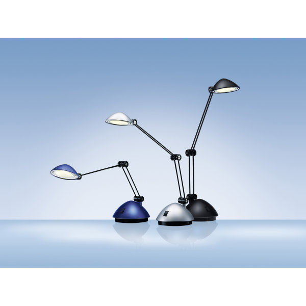 Bordslampa Space LED Silver Bordsfot