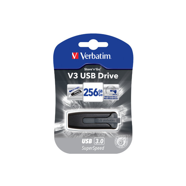 Verbatim Store 'N' Go 256 GB SuperSpeed V3 USB 3.0