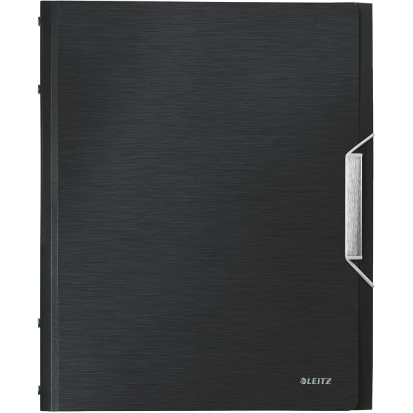Leitz Style sorteringsmappe 6-delt, sort