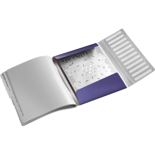 Leitz Style sorteringsmappe 12-delt, blå