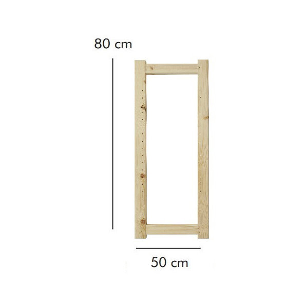 ABC Gavel HxD: 80x50 cm, natur