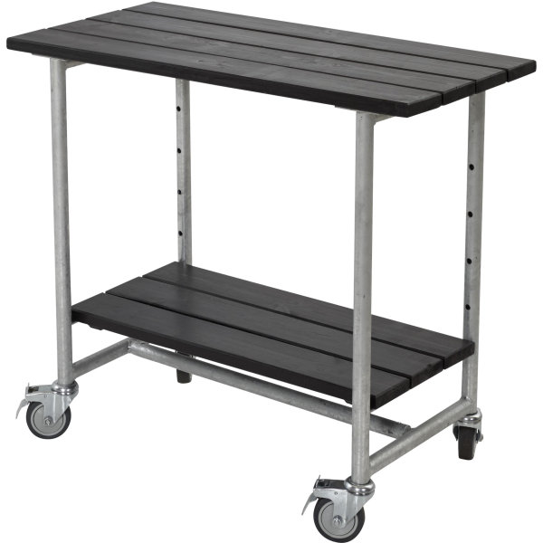 Grillbord Plus Urban 1 hylla Svart