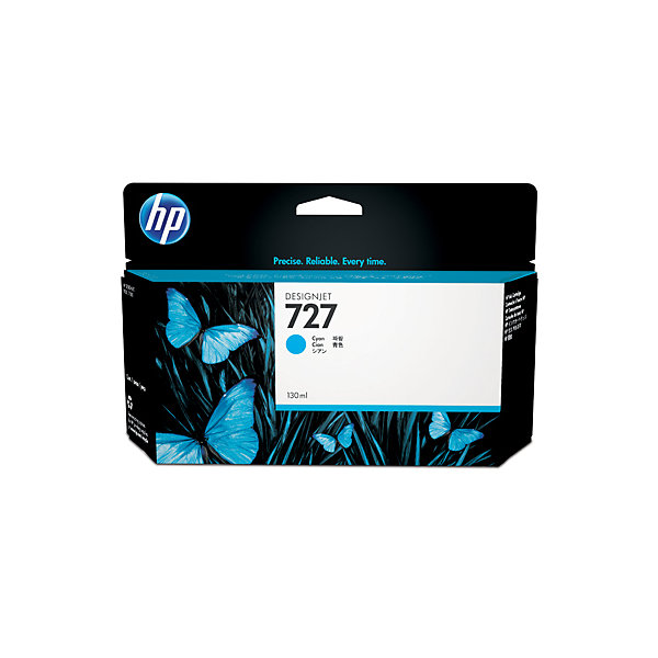 Bläckpatron HP Nr. 727/B3P19A Cyan 130 ml
