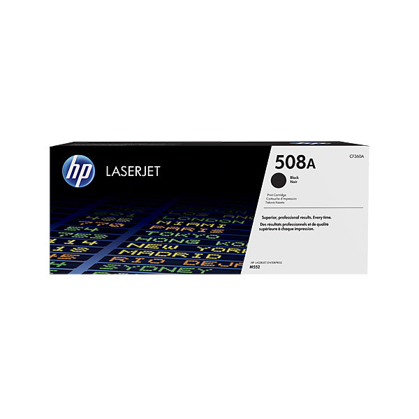 HP 508A/CF360A Lasertoner, svart, 6000 s