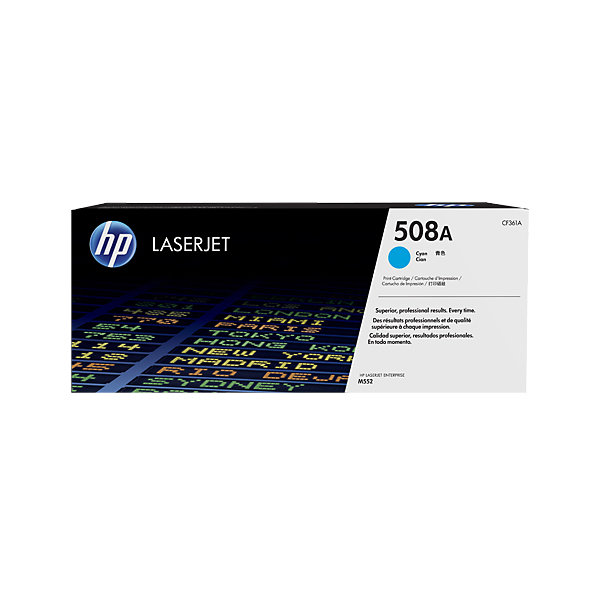 HP 508A/CF361A Lasertoner, blå, 5000 s