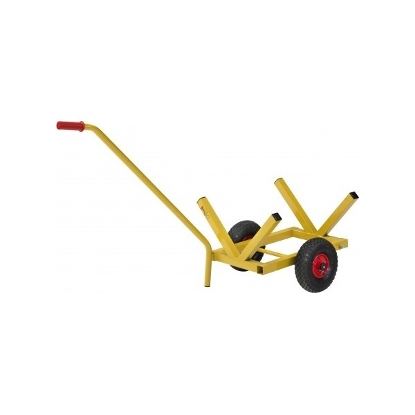 Rörvagn med V-hållare, 600x750 mm, 200 kg